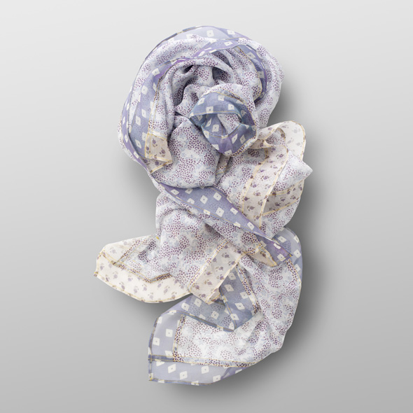 Silk scarf BETTI  
