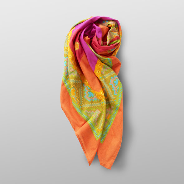 Cotton foulard  LUCY