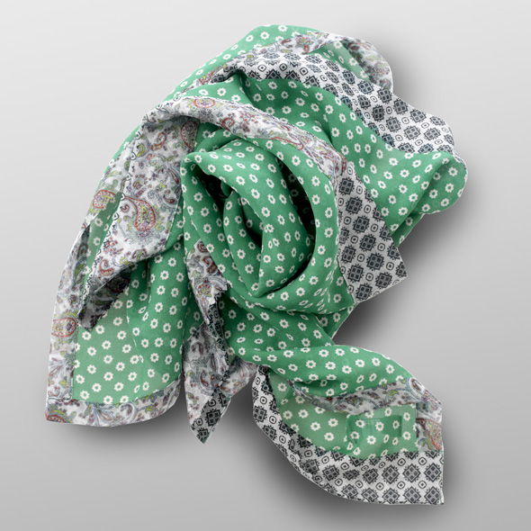 Crêpe silk scarf  RESI  